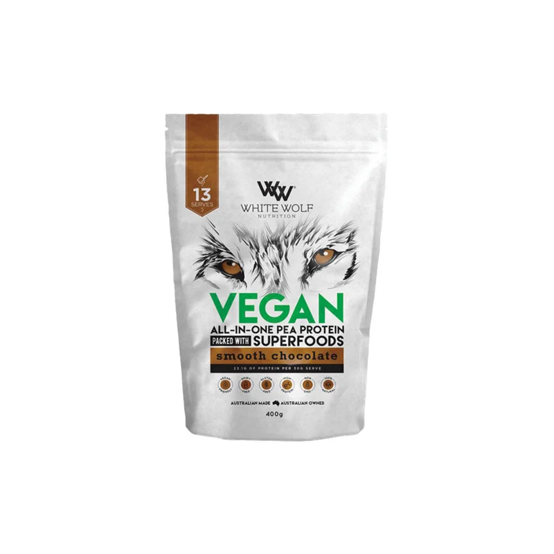 Vegan Pea Protein Smooth Chocolate 400g