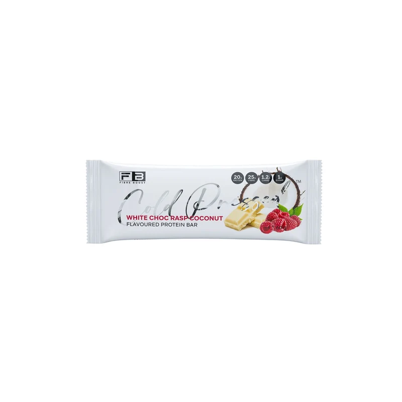 White Choc Rasp Coconut Protein Bar 60g