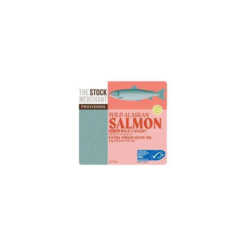 Wild Alaskan Salmon Olive Oil 200g