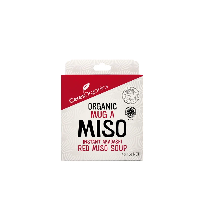Mug a Miso Organic 4pk 60g