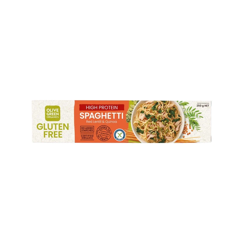 Spaghetti High Protein Red Lentil & Quinoa 250g