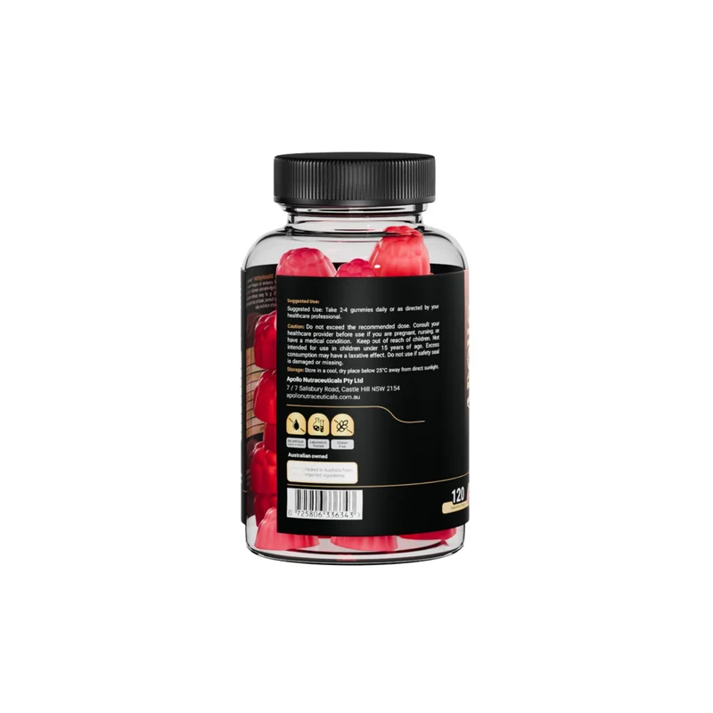 Creatine Monohydrate Gummies Watermelon 120c