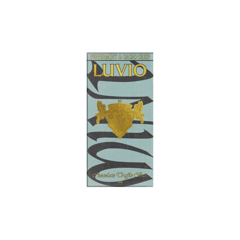 Peppermint & Cacao Crisp Chocolate Truffle Bar 90g