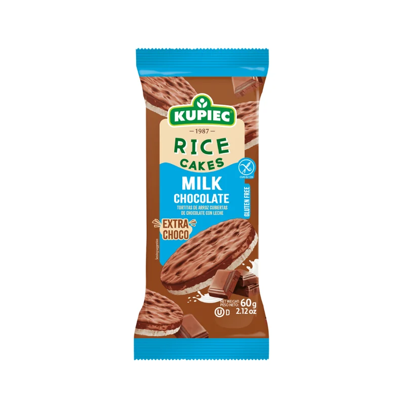 Milk Chocolate Rice Cakes 60g