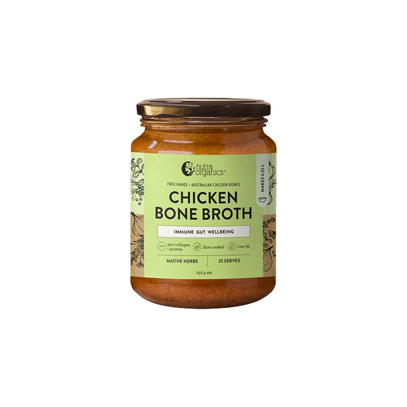 Chicken Bone Broth Concentrate Native Herbs 250g