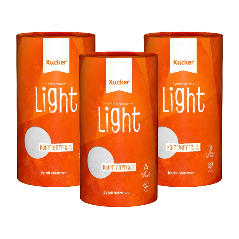 3x Xucker light europ. Erythrit (3x1000g)