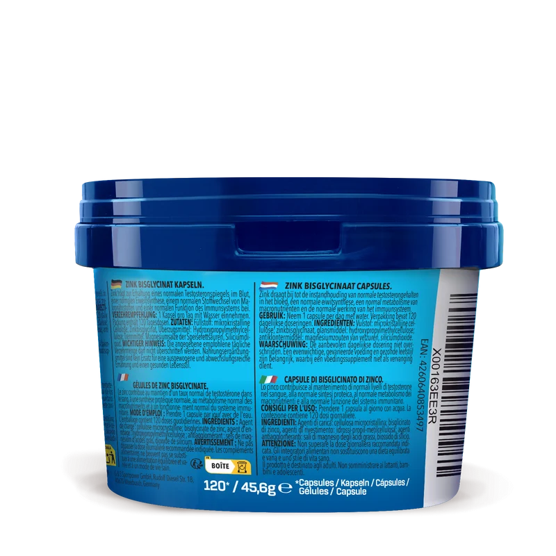Zinc Bisglycinate (120 Kapseln)