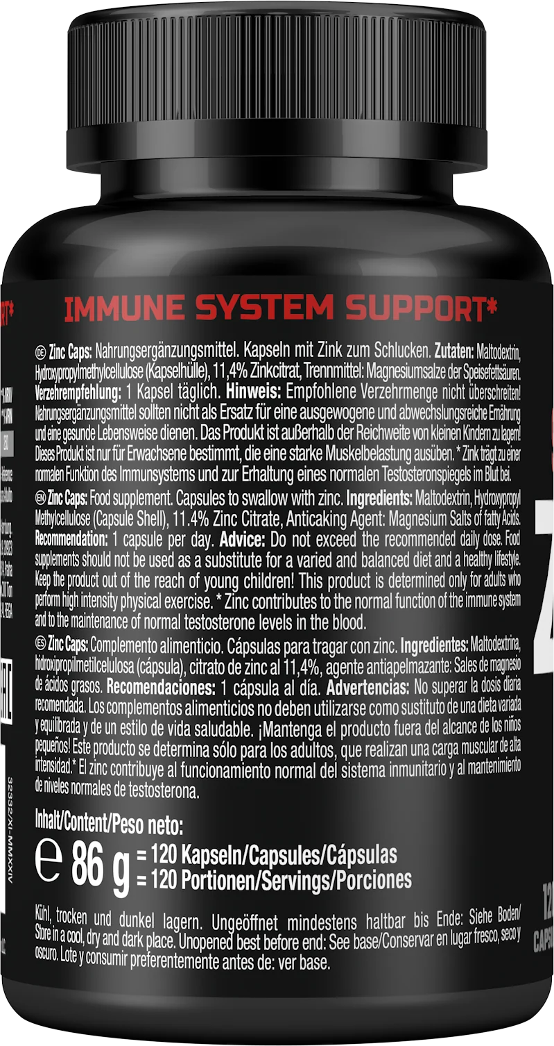 Zinc Strong Caps (120 Kapseln)