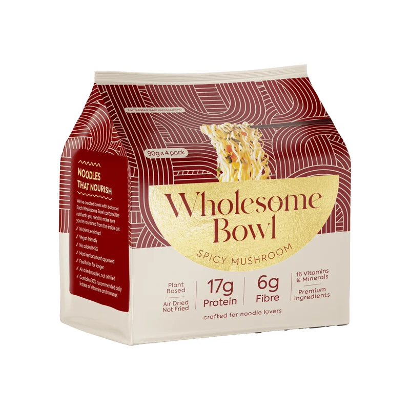 Instant Noodles Spicy Mushroom 4pk 360g