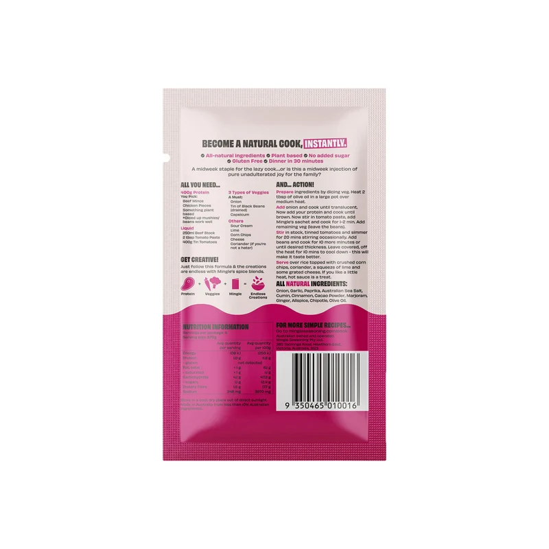 Chilli Con Carne Spice Blend 30g