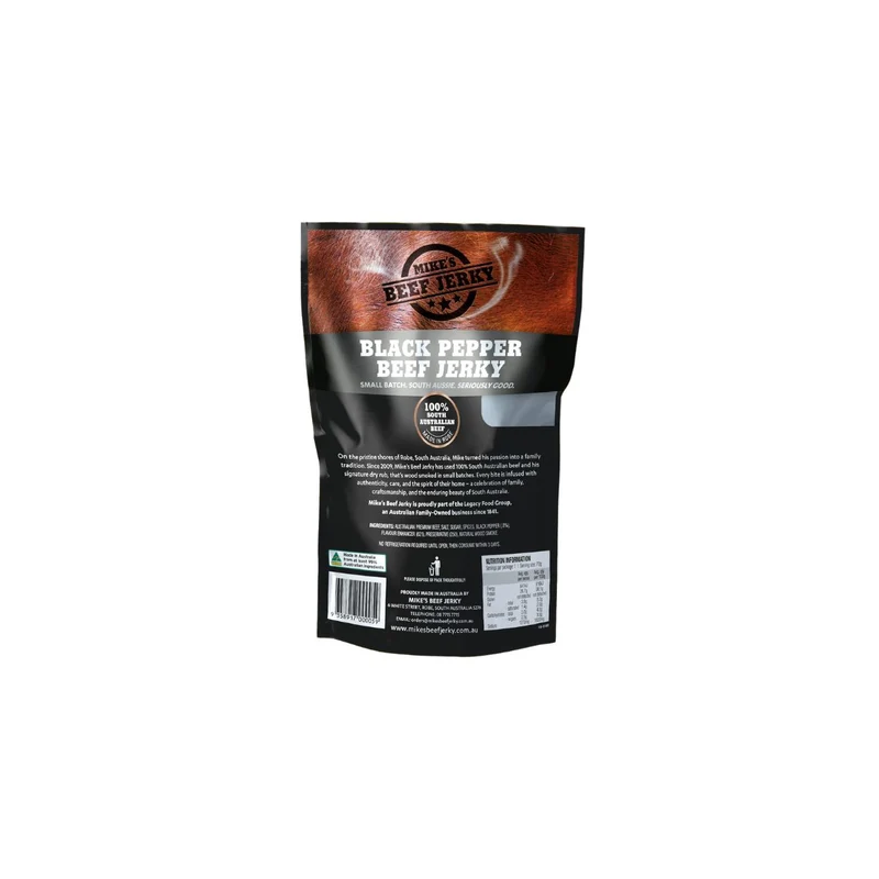 Black Pepper Beef Jerky 70g