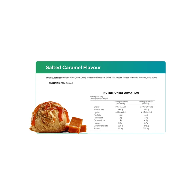 Salted Caramel Protein Bar 60g