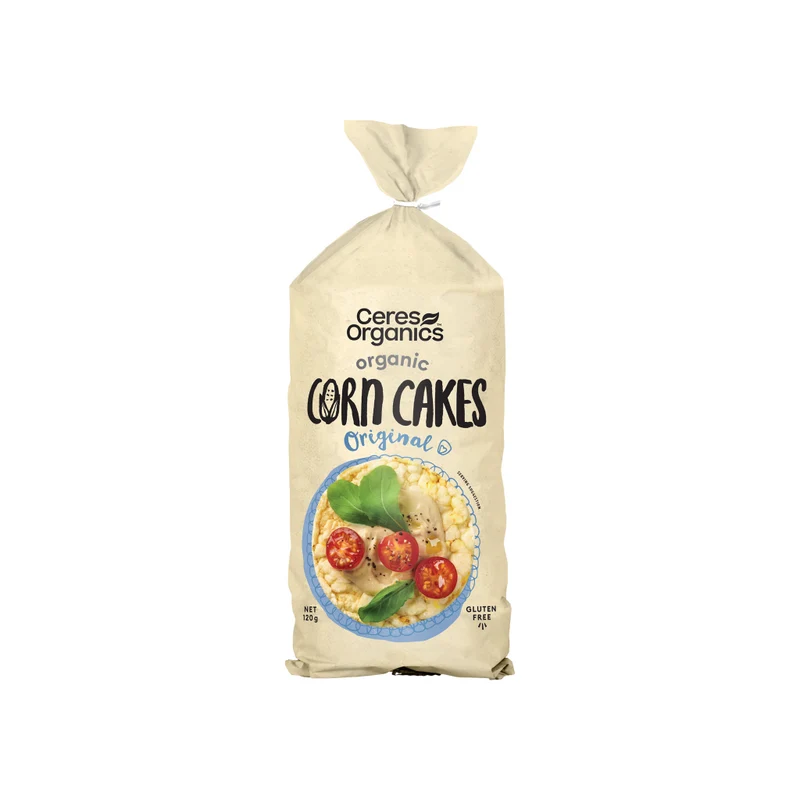 Organic Corn Cakes 120g