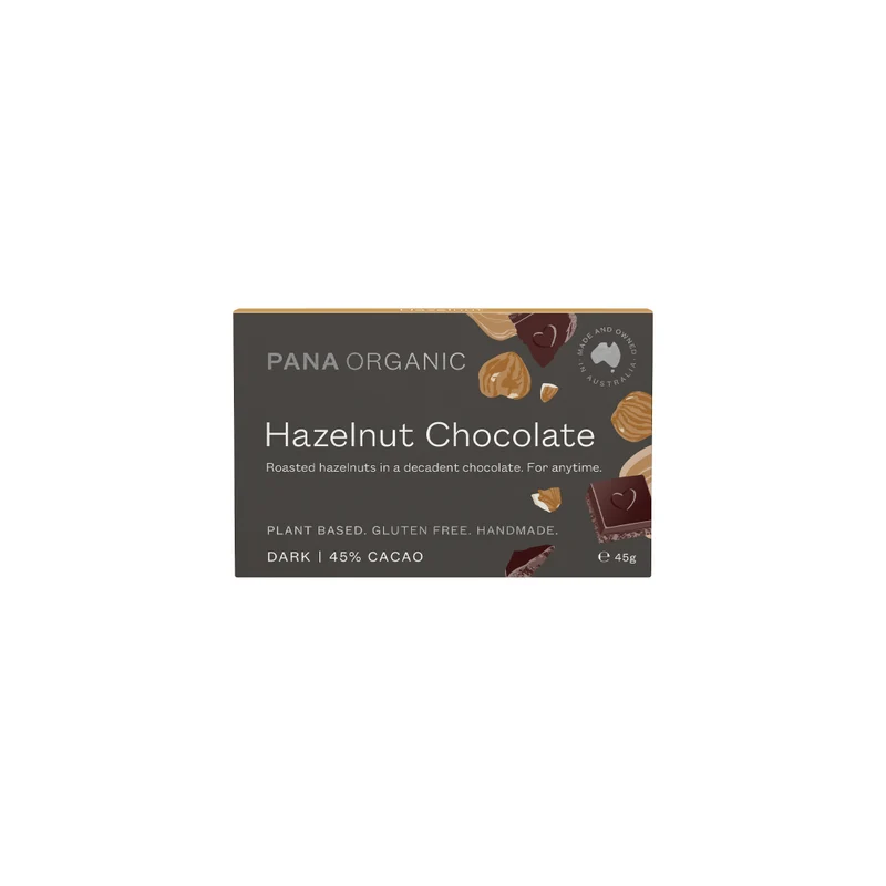 Hazelnut Dark Chocolate 45g