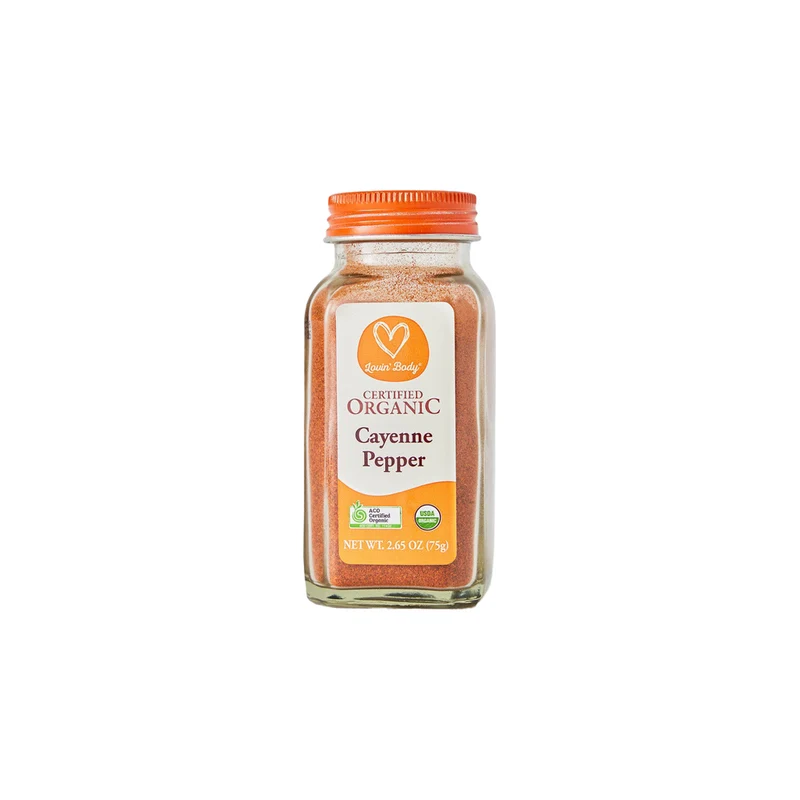 Organic Cayenne Pepper 75g