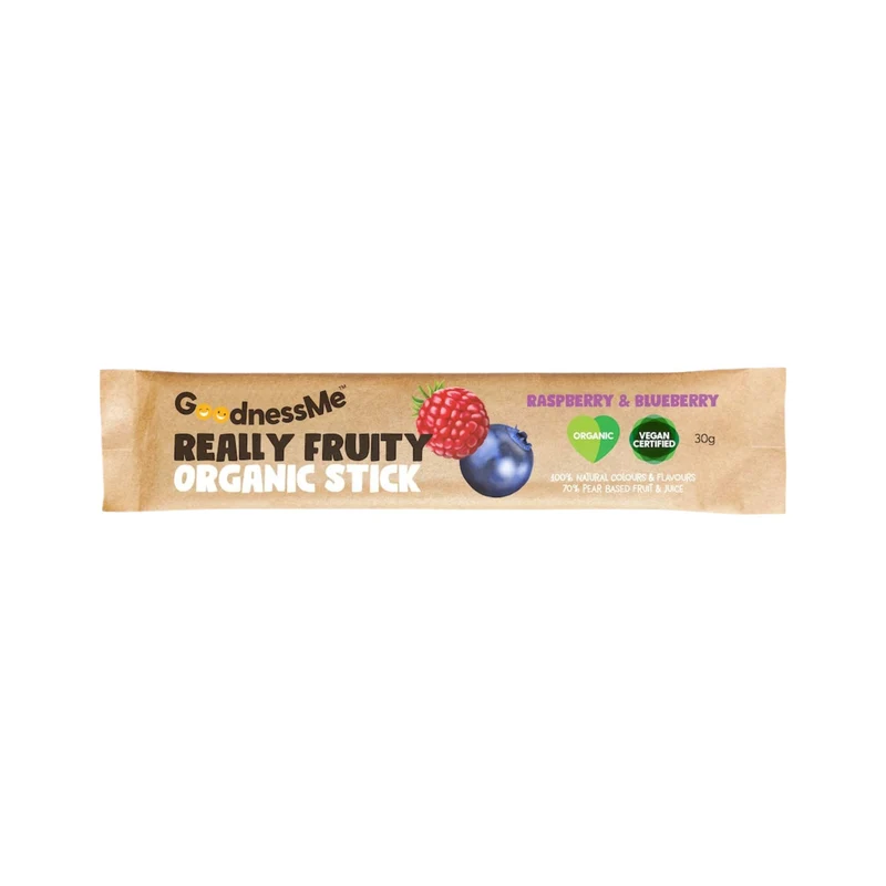 Organic Fruit Stick Raspberry & Blueberry 30g