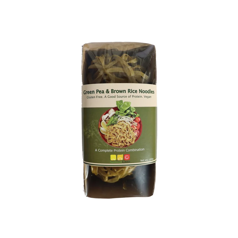 Green Pea & Brown Rice Noodles 180g