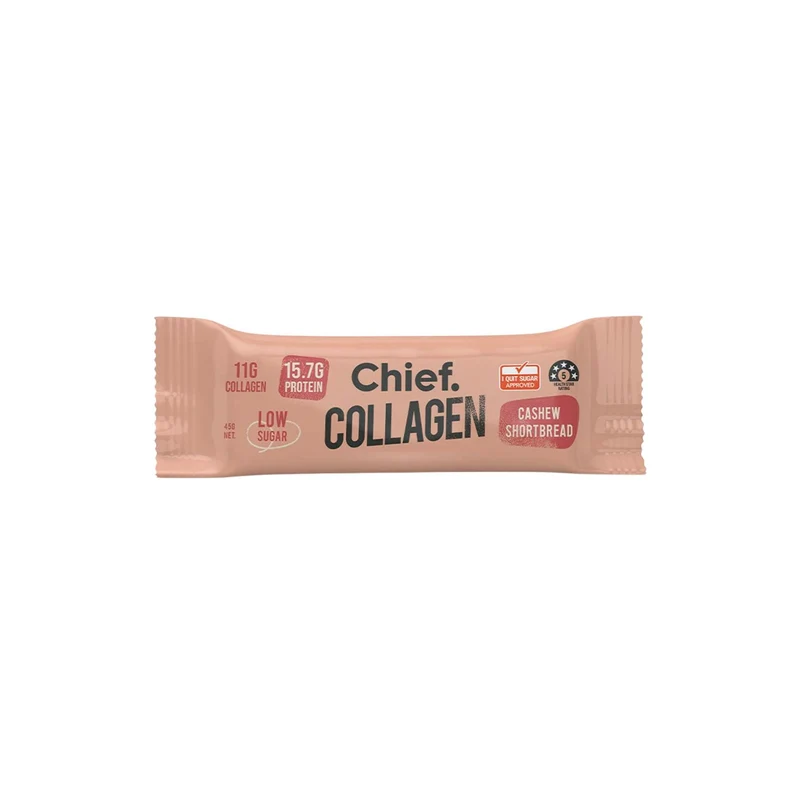 Collagen Bar Cashew Shortbread 45g