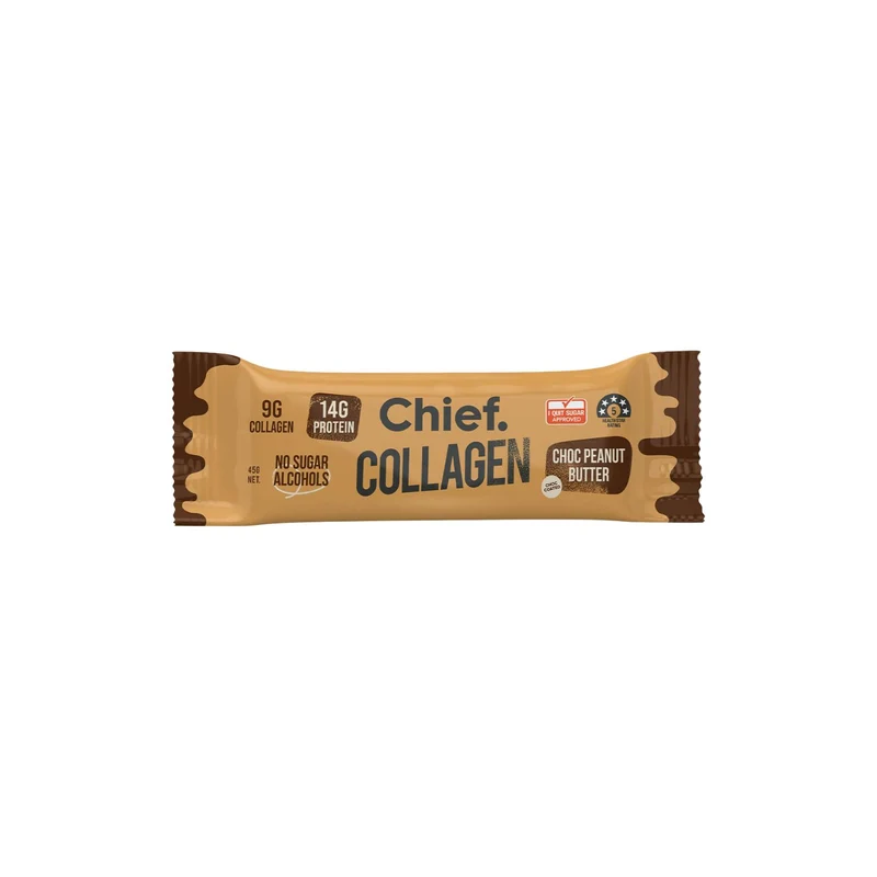 Collagen Bar Choc Peanut Butter 45g