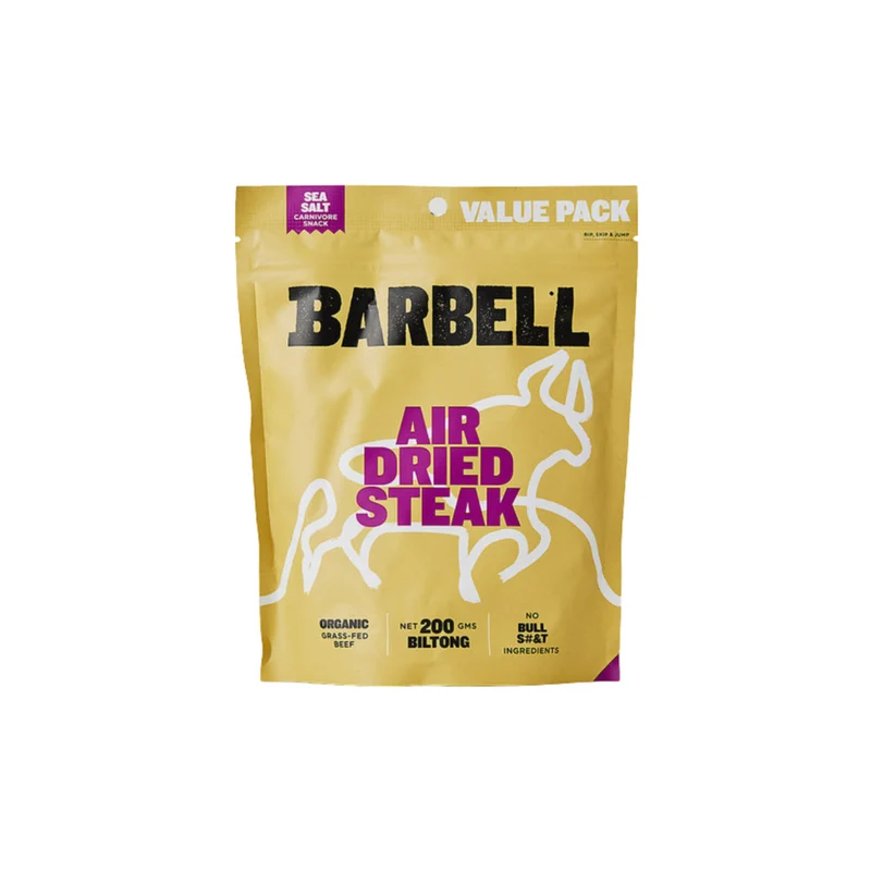 Air Dried Steak Sea Salt Value Pack 200g
