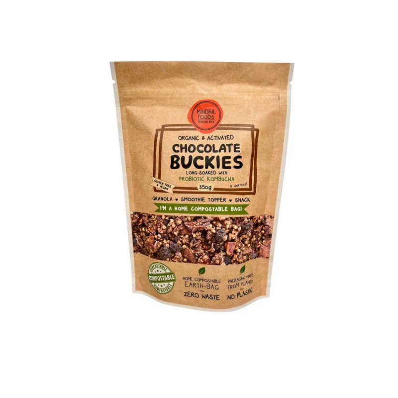 Organic Chocolate Buckies 350g