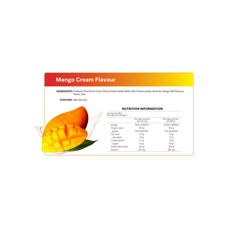 Mango Cream Protein Bar 60g