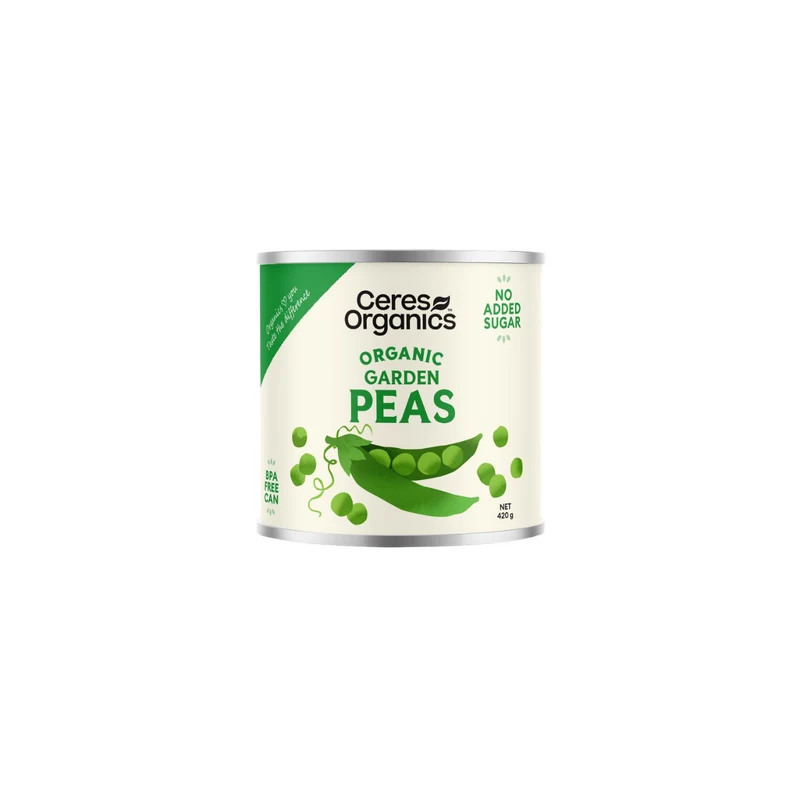 Organic Garden Peas 420g