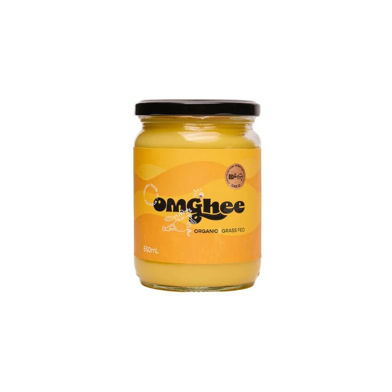 Australian Organic Grass-fed Ghee 550ml