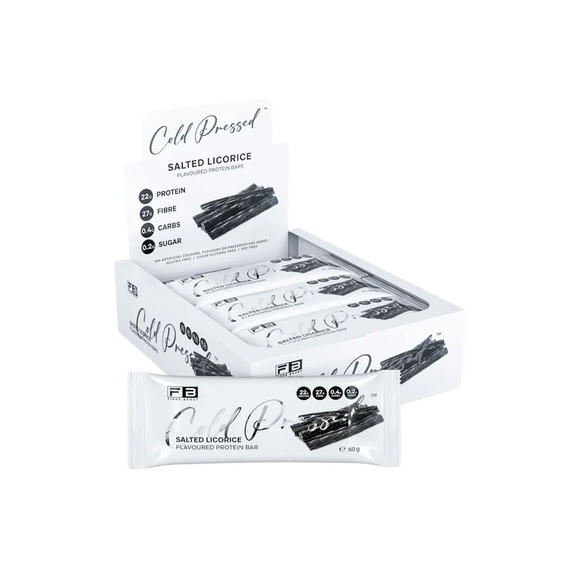 Salted Licorice Protein Bar Box 60g