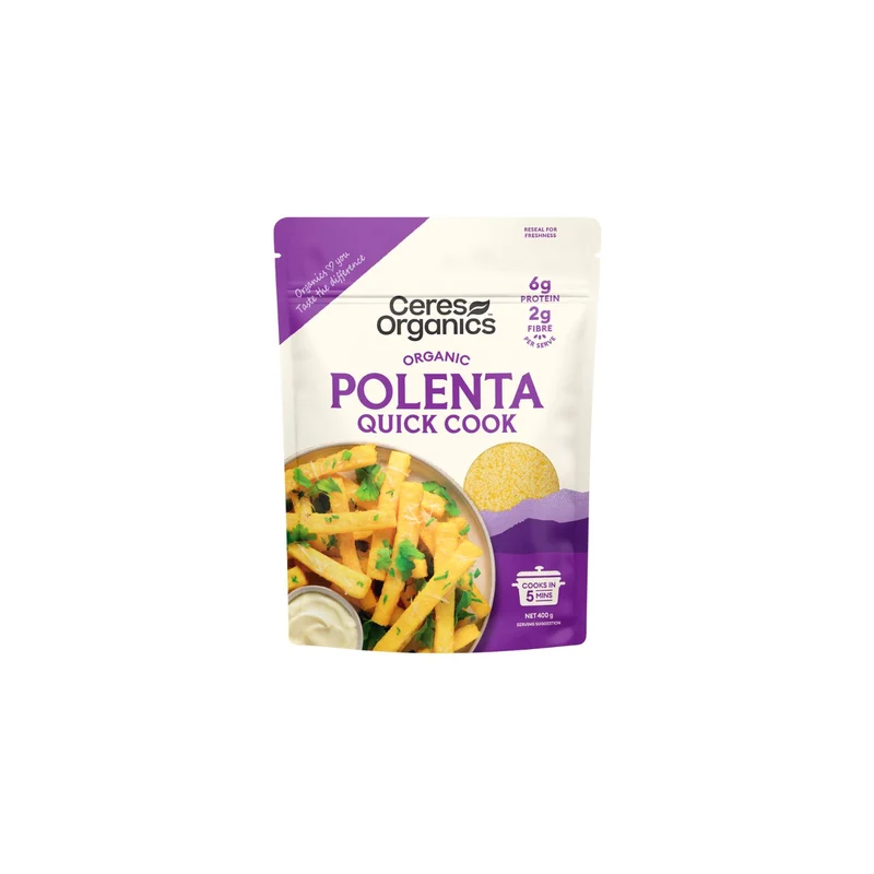 Organic Polenta Quick-Cook 400g