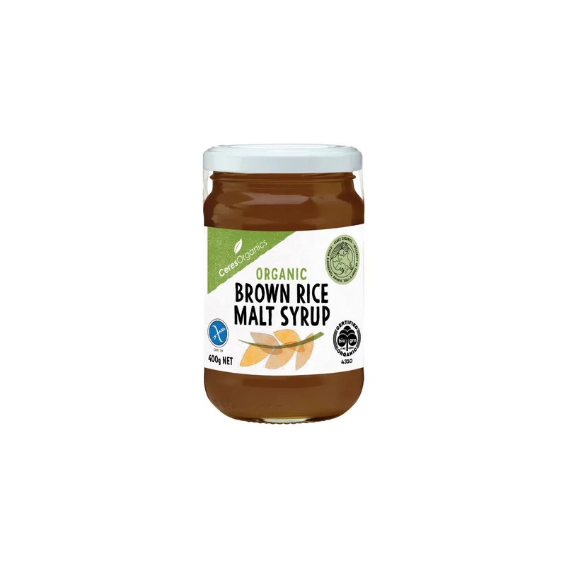 Organic Brown Rice Malt Syrup 400g