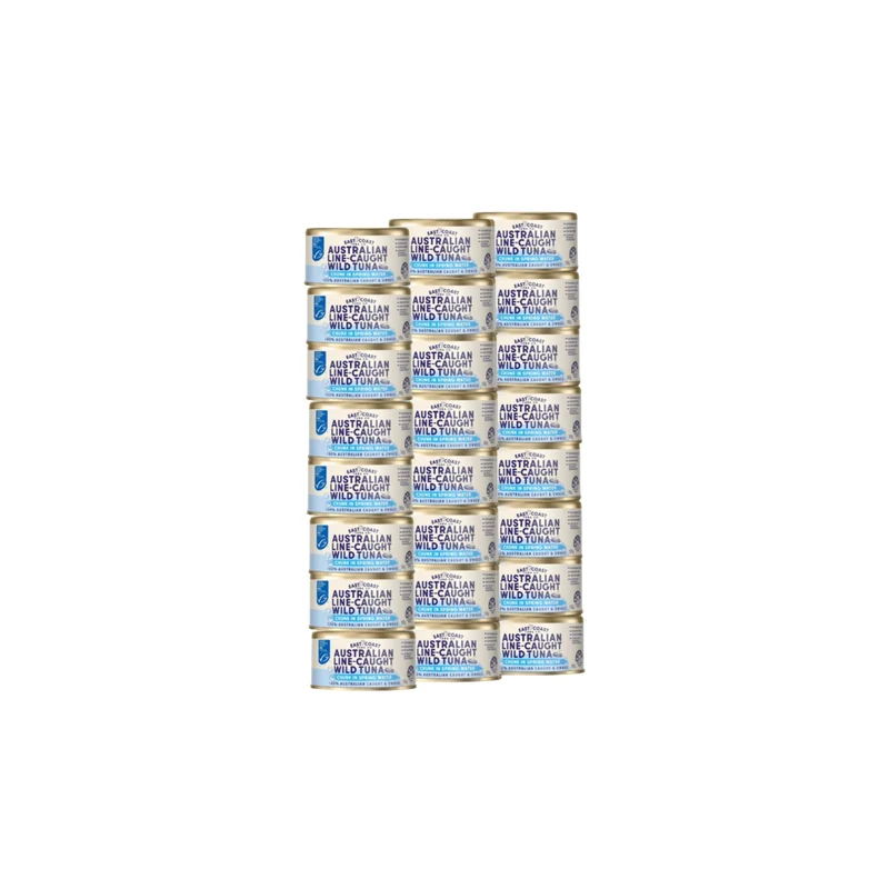 Australian Wild Tuna in Spring Water SLAB x 24 185g