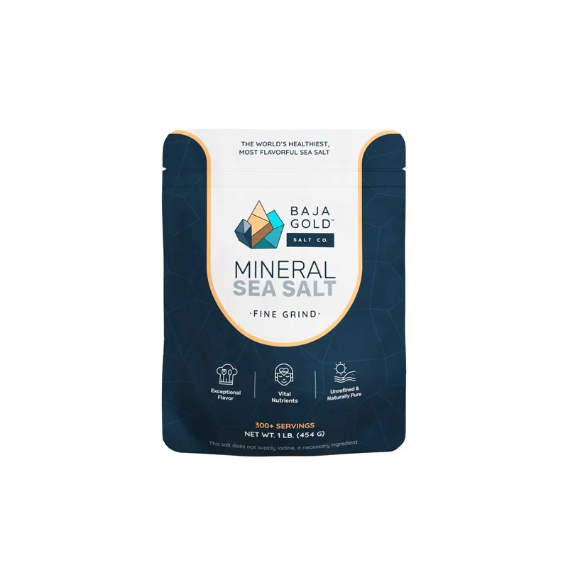 Mineral Sea Salt Fine Grain 454g