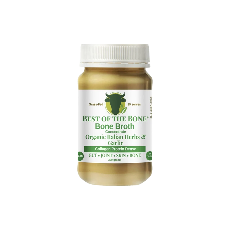 Bone Broth Concentrate Italian Herbs & Garlic 390g