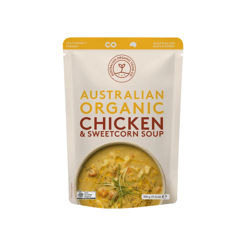 Organic Chicken & Sweetcorn Soup 330g