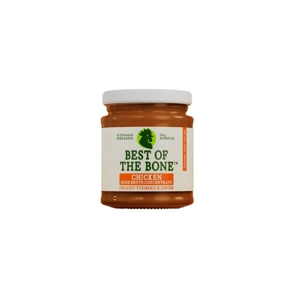 Chicken Bone Broth Conc Turmeric & Ginger 180g
