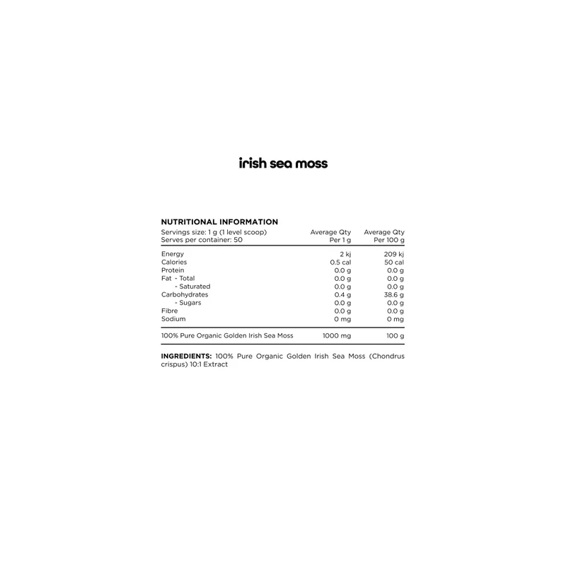 Sea Moss Powder 50g