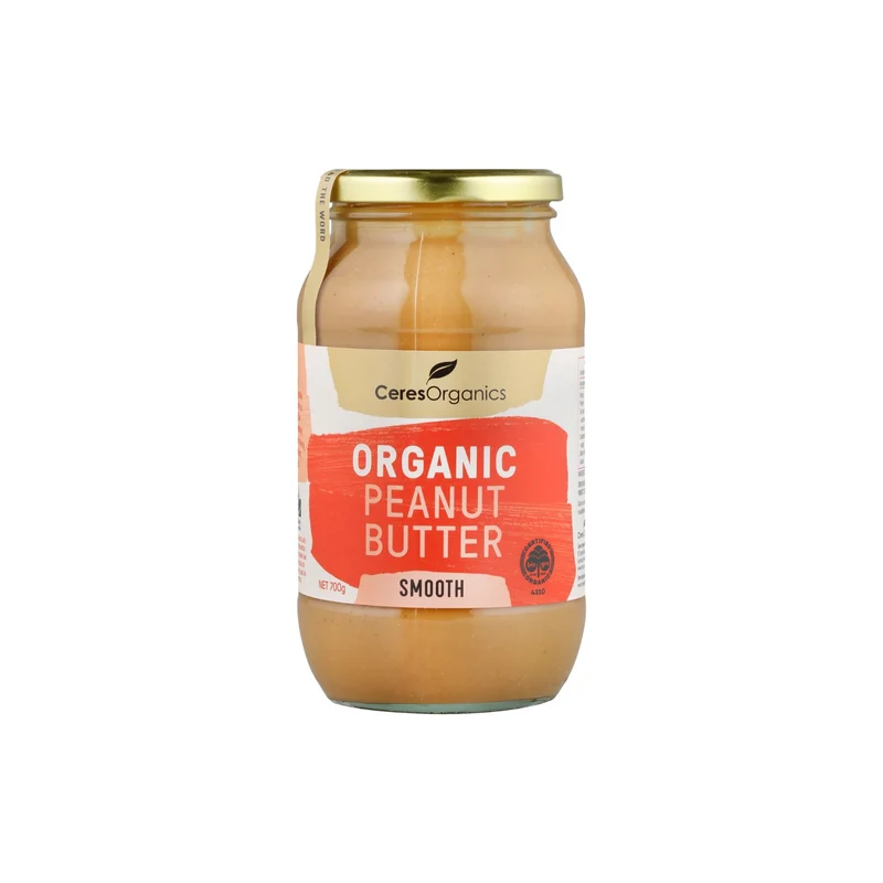 Organic Peanut Butter Smooth 700g