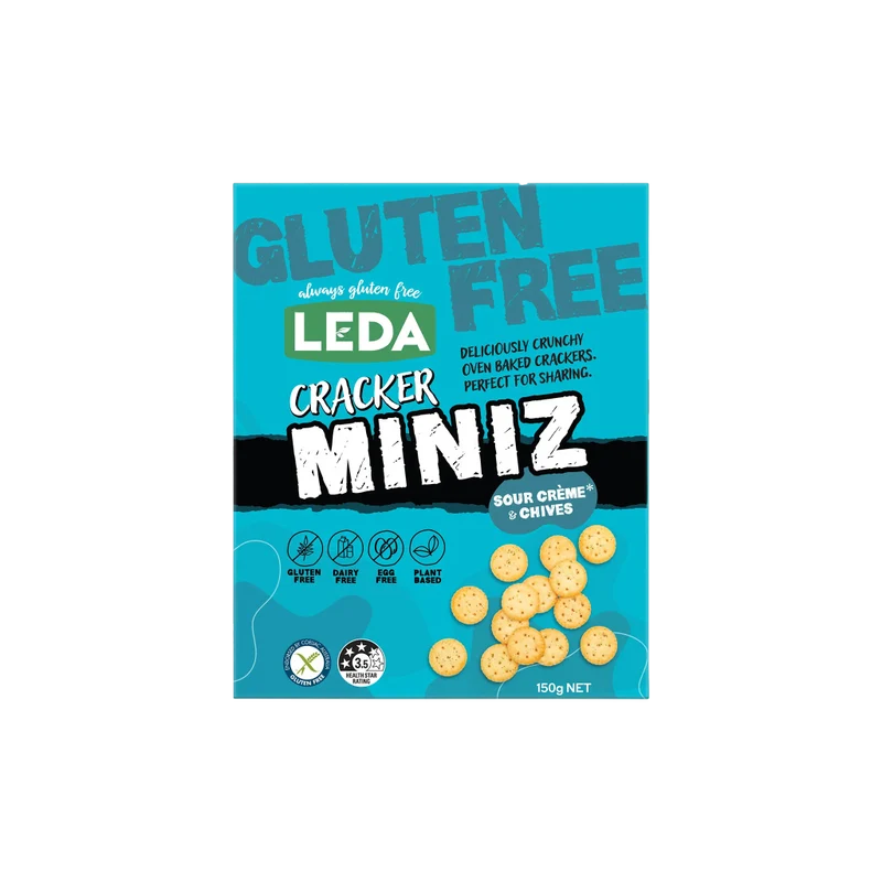Cracker Miniz Sour Creme & Chives 150g
