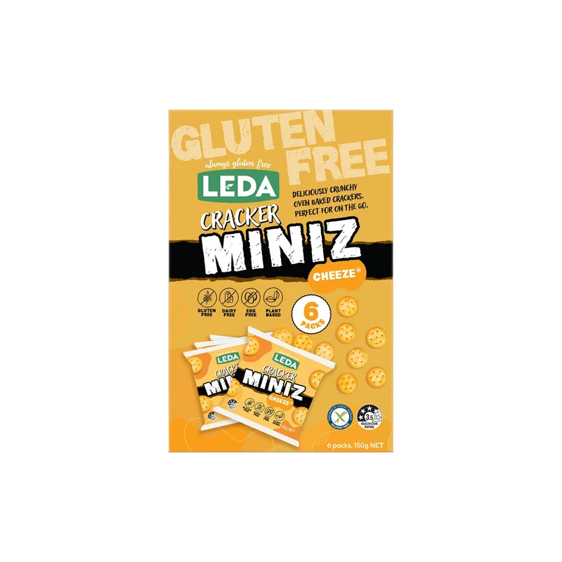 Cracker Miniz Cheeze* 6pk 150g