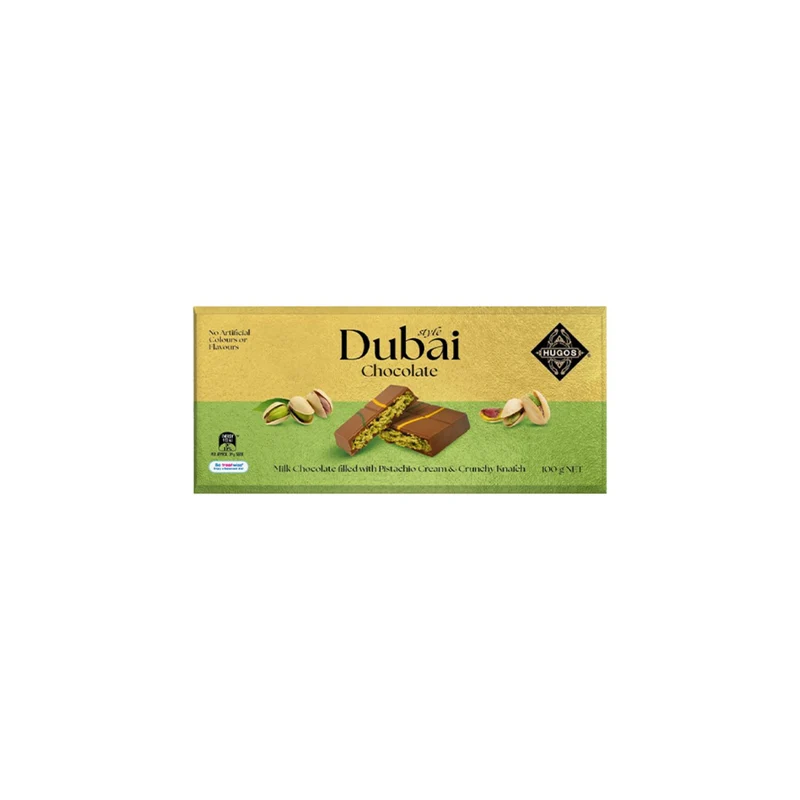 Dubai Chocolate Block 100g