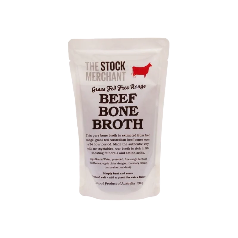 Free Range Beef Bone Broth 500g