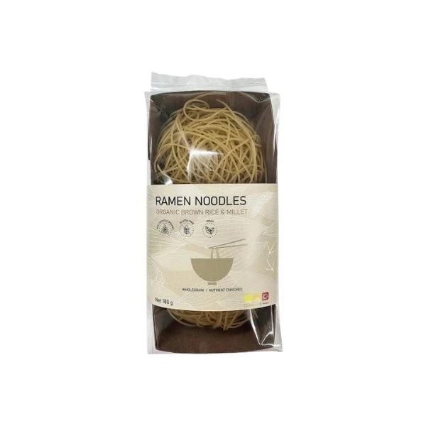 Ramen Noodles Organic Brown Rice & Millet 180g