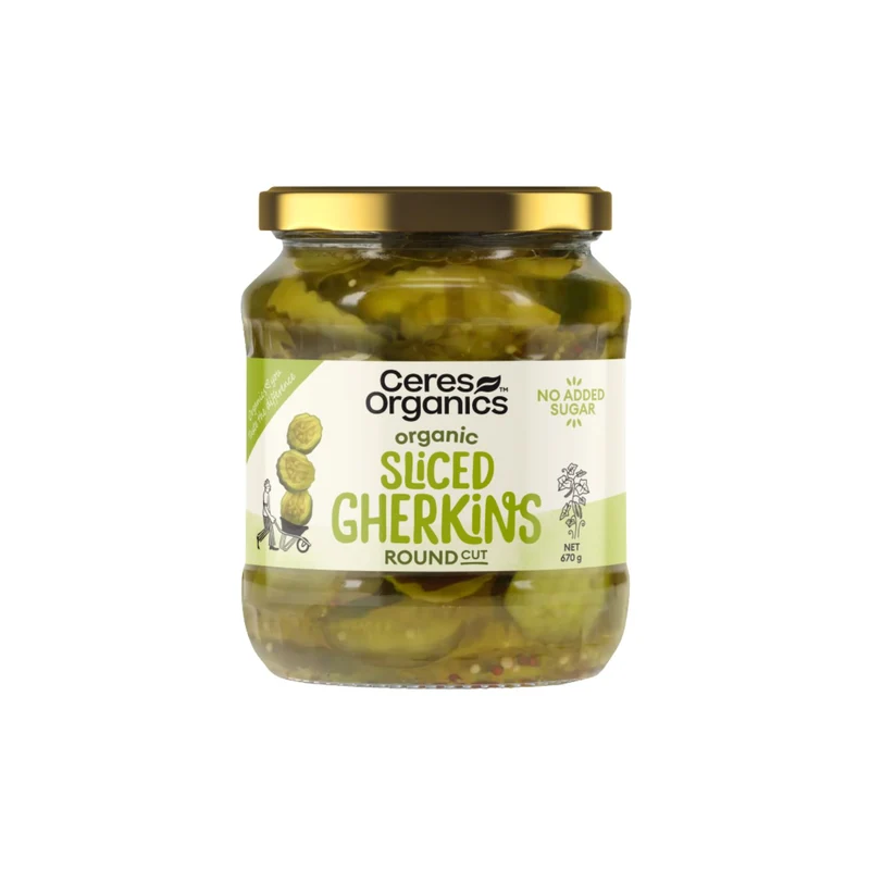 Sliced Gherkins Round Cut 670g