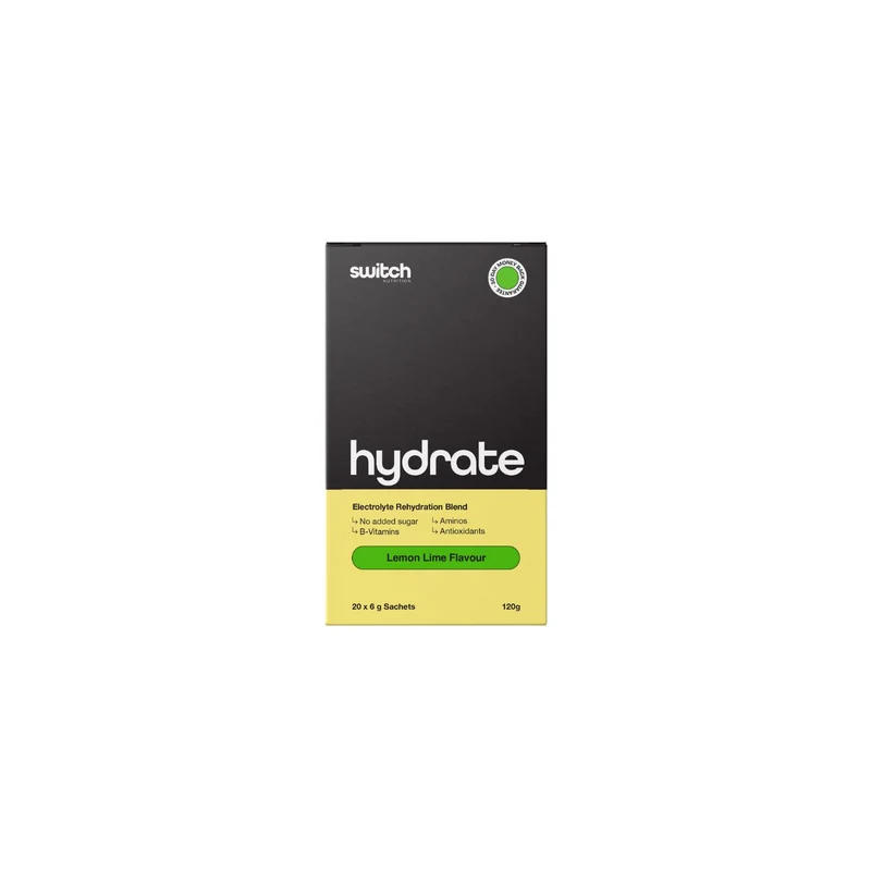 Hydrate Electrolytes Lemon Lime 6pk 120g
