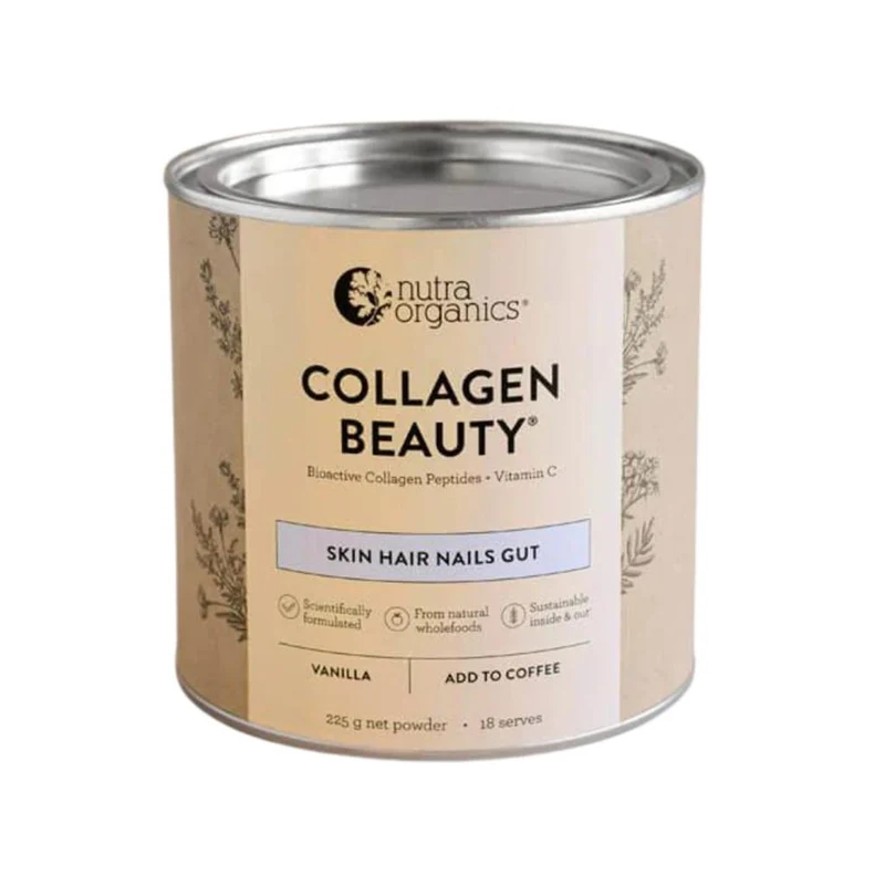 Collagen Beauty Skin Hair Nails Gut Vanilla 225g