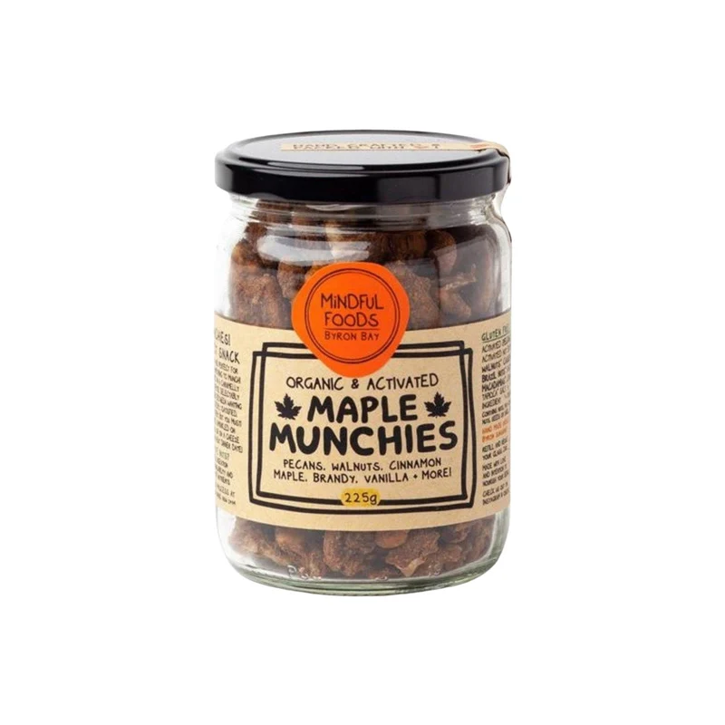 Organic & Activated Maple Munchies 220g