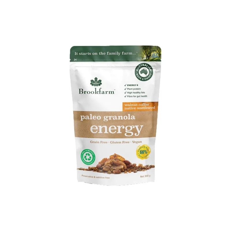 Walnut Coffee Native Wattleseed Energy Paleo Granola 300g
