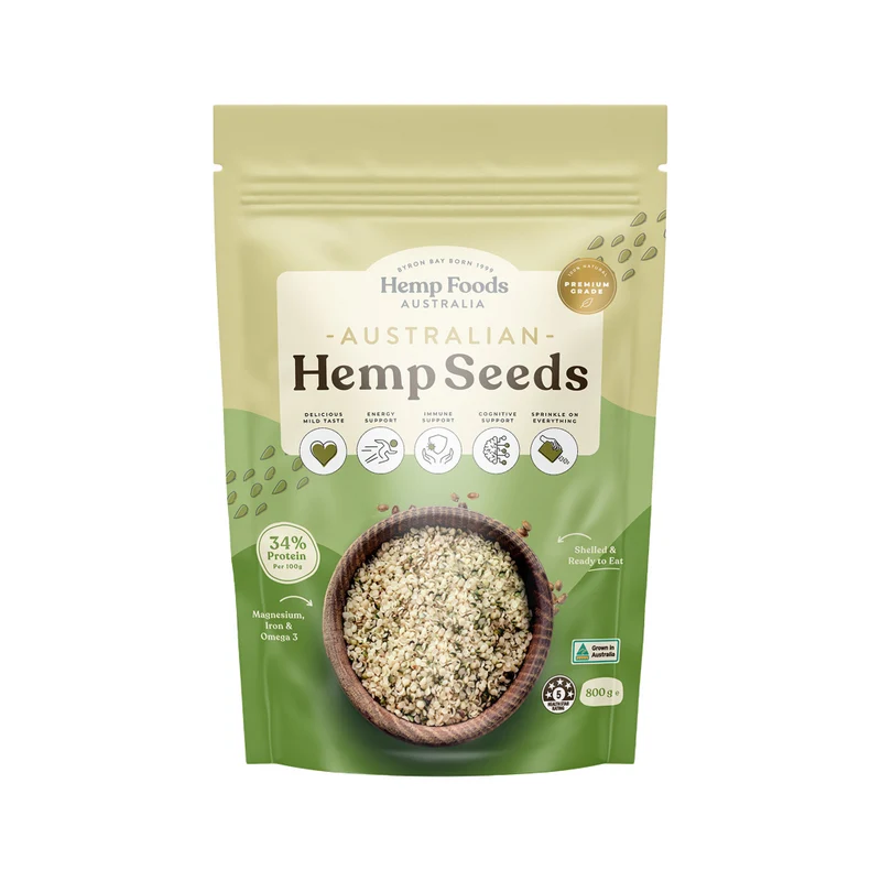 Australian Hemp Seeds 800g