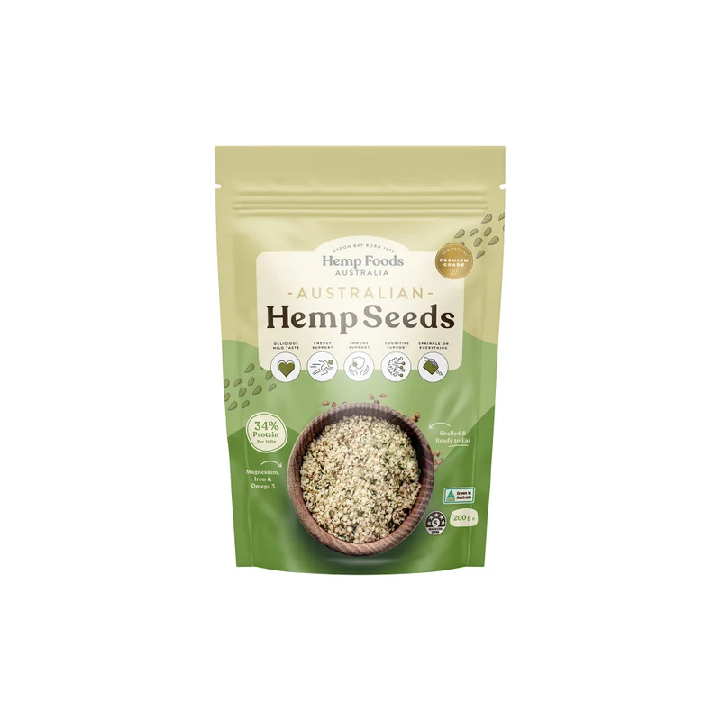Australian Hemp Seeds 200g